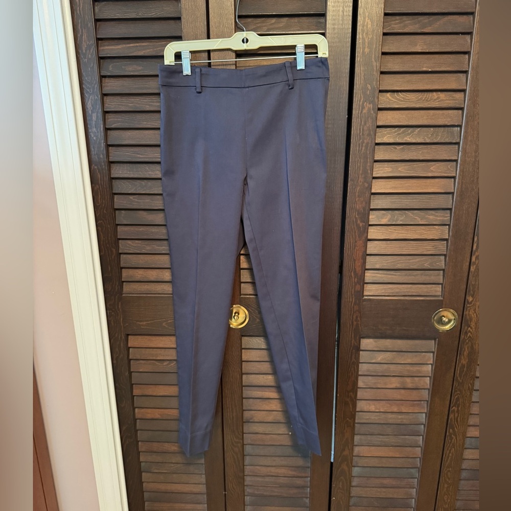 H&M Blue Dress Pants Ankle-Length Size 8